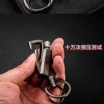 BowLift | FlareKey – Multifunction Keychain Lighter | Windproof Kerosene Lighter for Outdoor & Everyday Use
