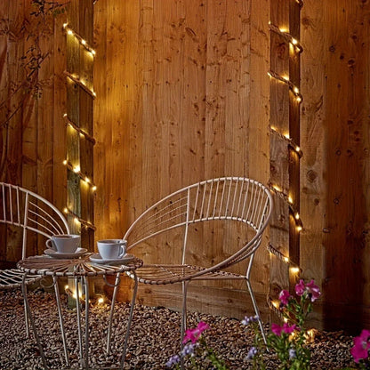 Skanto | Hemp Rope Solar Powered Lamp | Durable Outdoor Lighting for Garden and Patio