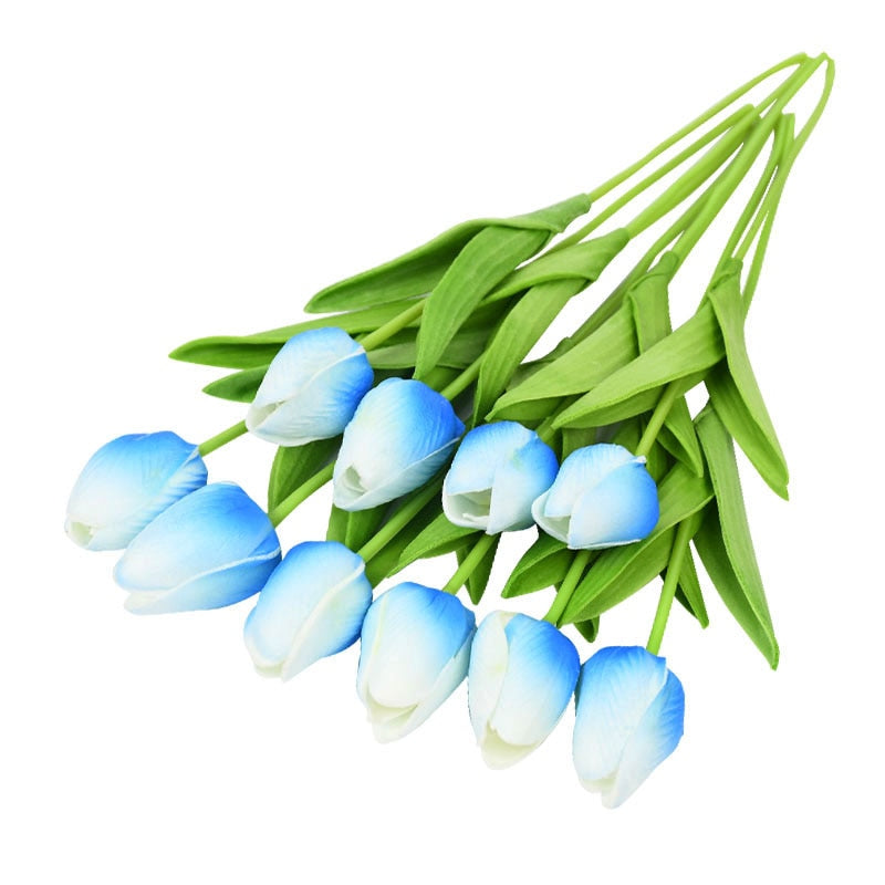 Skanto | Artificial Tulip Bouquet, Decoration (10 Pieces)