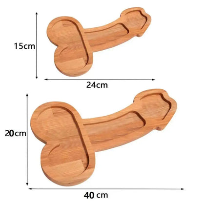 BowLift | Funny Adult-Themed Multi-Compartment Serving Board