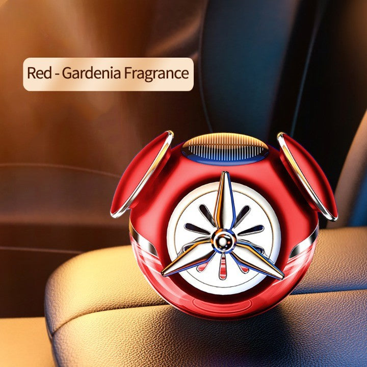 Skanto | Rotating Perfume Solar Aromatherapy Car Air Freshener