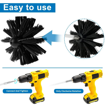 Skanto | Chimney Cleaning Brush Set