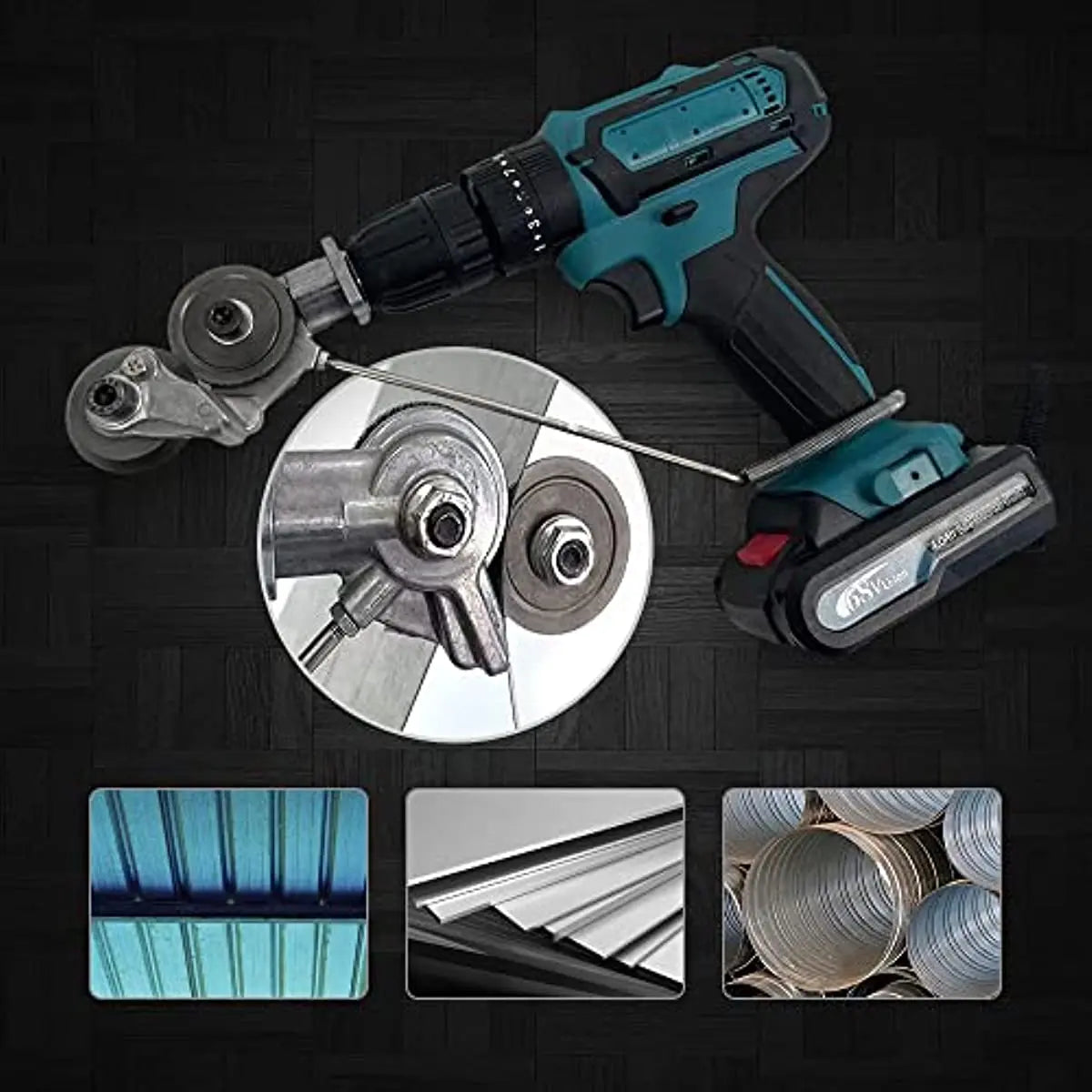 BowLift | Double Headed Electric Drill Plate Cutter