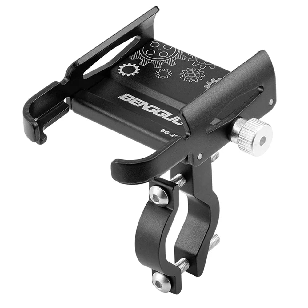 BowLift | Bicycle Phone Holder RideGrip 360 Pro | 360° Rotatable | Aluminum Alloy | Shockproof & Secure | For Bicycle, Motorcycle & E-Scooter