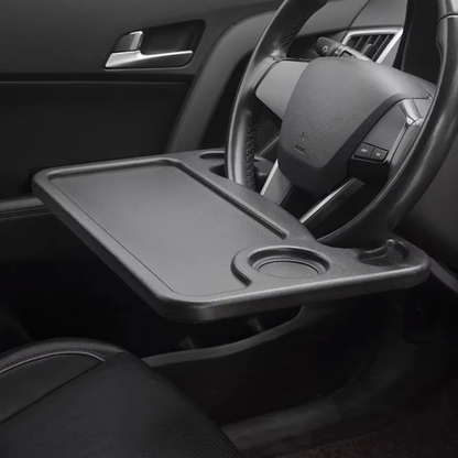 BowLift | Portable Car Laptop Computer Desk – Steering Wheel Dining Table & Workstation Tray