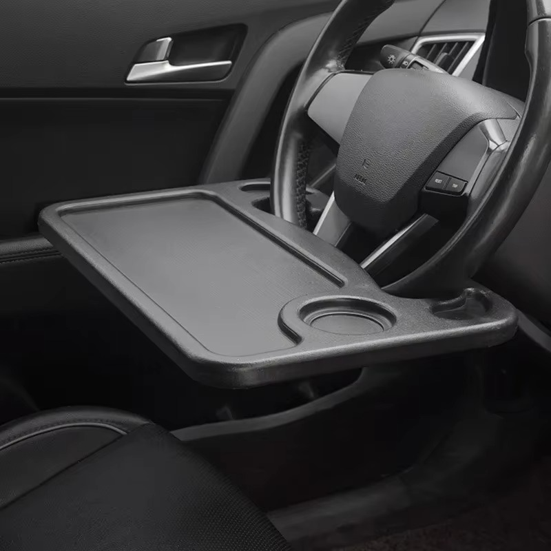 Skanto | Portable Car Laptop Desk – Steering Wheel Dining & Workstation Tray