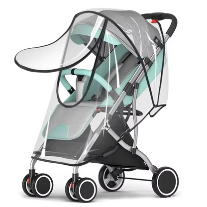 Skanto | Universal Waterproof Stroller Rain Cover for All-Weather Protection