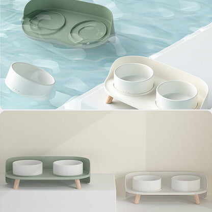 Scandinavian Style Double Feeding Bowl For Your Dog or Cat | Bowlift