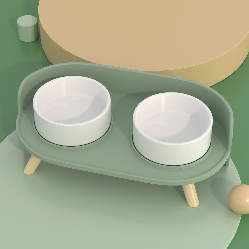 Scandinavian Style Double Feeding Bowl For Your Dog or Cat | Bowlift