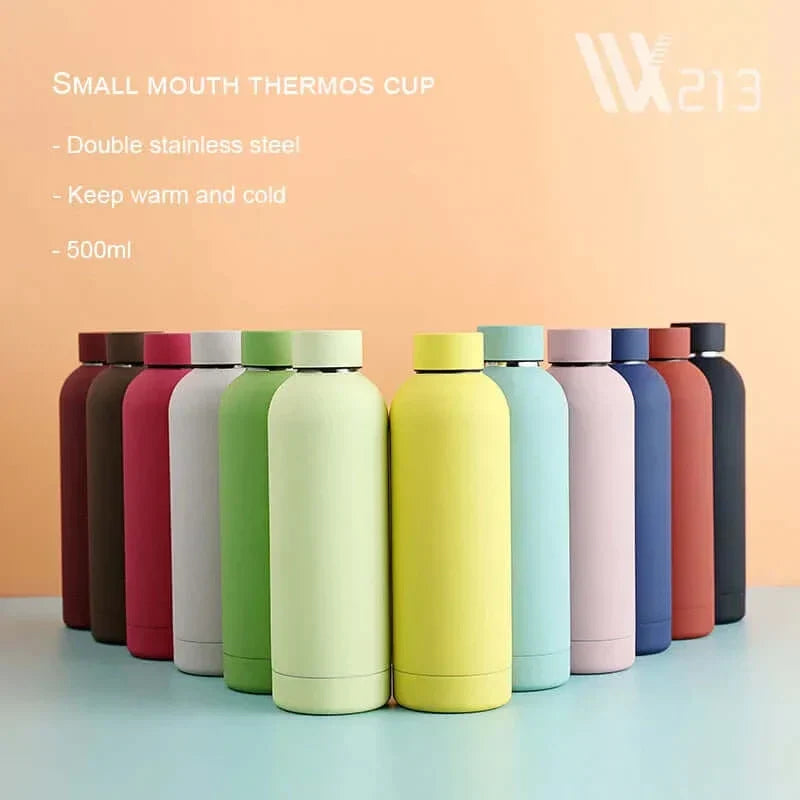 Colored thermos bottle, 500ml