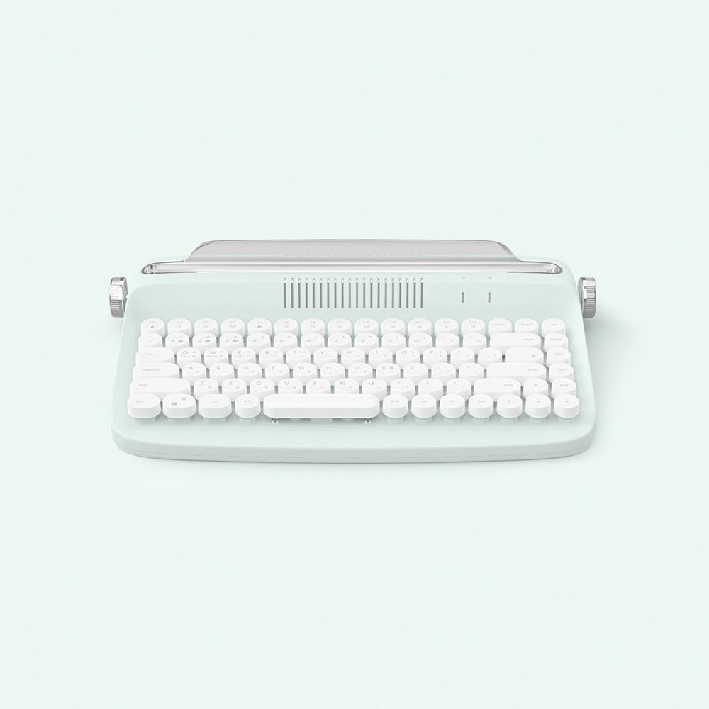 Skanto | Mechanical Touch Creative Wireless Keyboard
