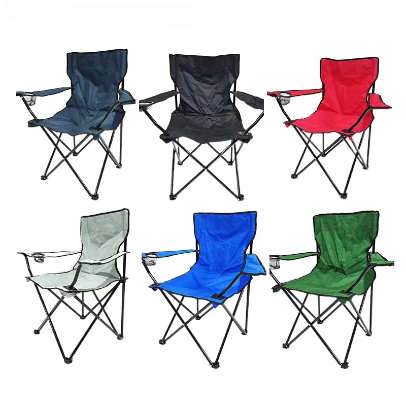 BowLift | Portable Folding Outdoor Chair with Armrest, Backrest and Cup Holder
