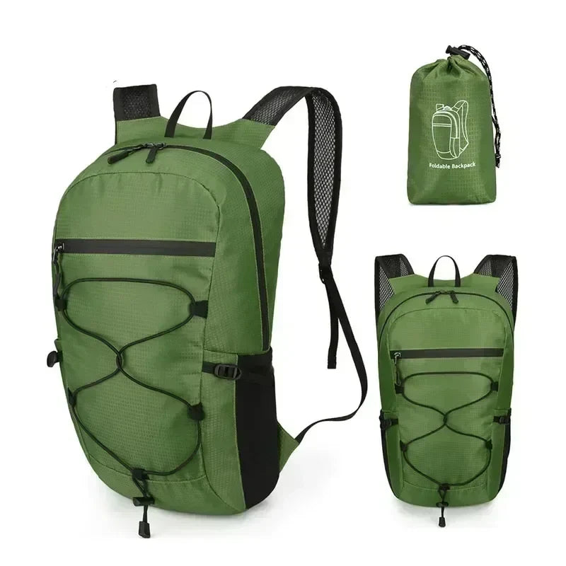 BowLift | Outdoor Backpack PackLite 20 L | Ultralight & Waterproof | Foldable for Travel & Hiking