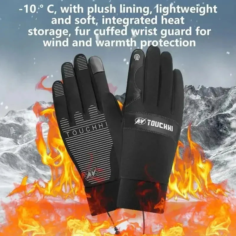 BowLift | ThermaGlide USB Heated Gloves | Waterproof & Touchscreen Compatible | Winter Hand Warmers for Skiing, Motorcycle & Outdoor