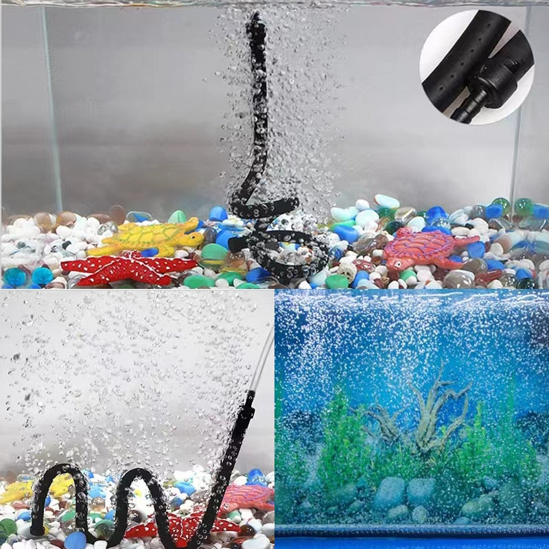 BowLift | Ultra-Thin Aquarium Oxygen Diffuser Bubble Maker Tube