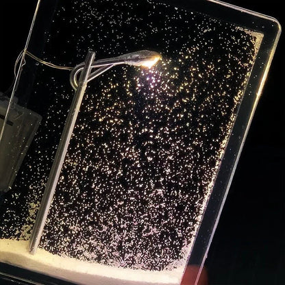 BowLift | WinterGlow – LED street lamp with magical snow effect decoration