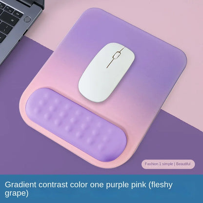BowLift | Palmira Mouse Pad | Ergonomic & Stylish | Memory Foam Comfort | Non-Slip & Decorative