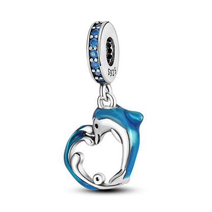 Skanto | 925 Silver Golden Leopard Charm Beads Colorful Chameleon Rhinoceros Lion Scarab Cat Pendant Compatible with Original Pandora Bracelet Jewelry