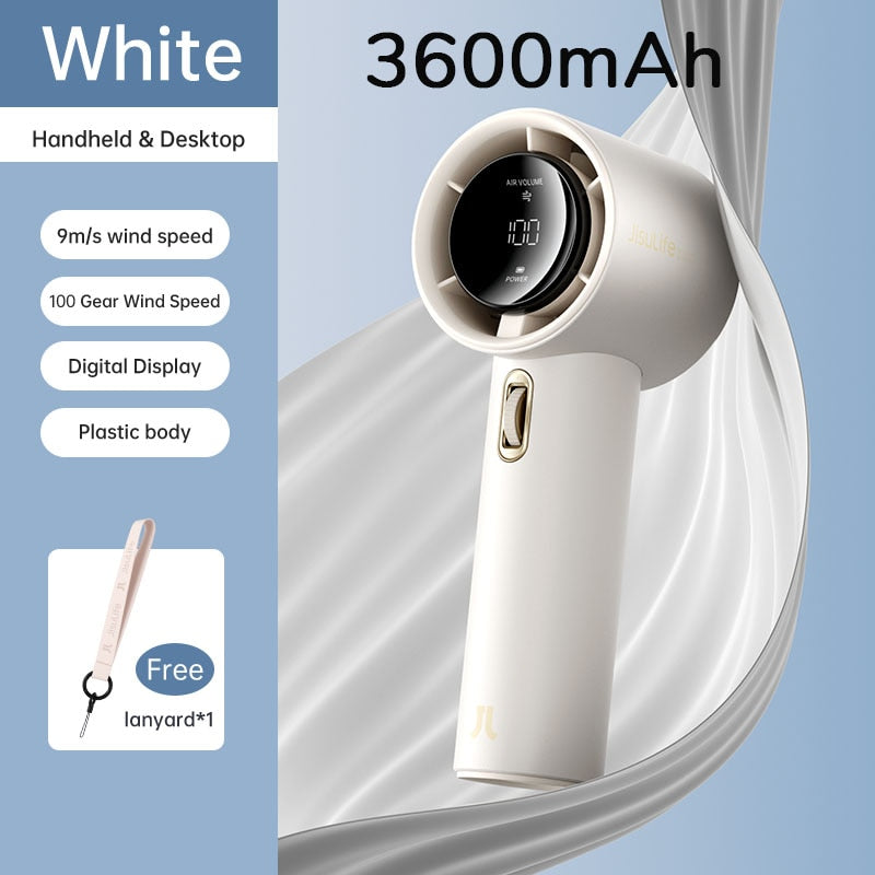 Portable Handheld Wireless Cool Summer Fan | Bowlift