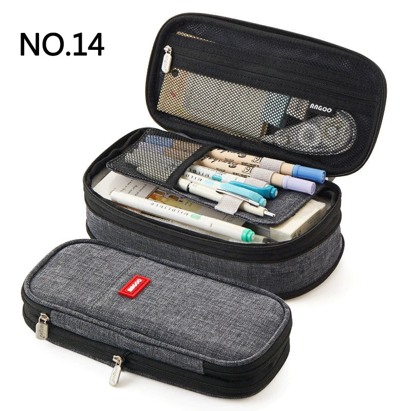 Skanto | Double Layer Pencil Case