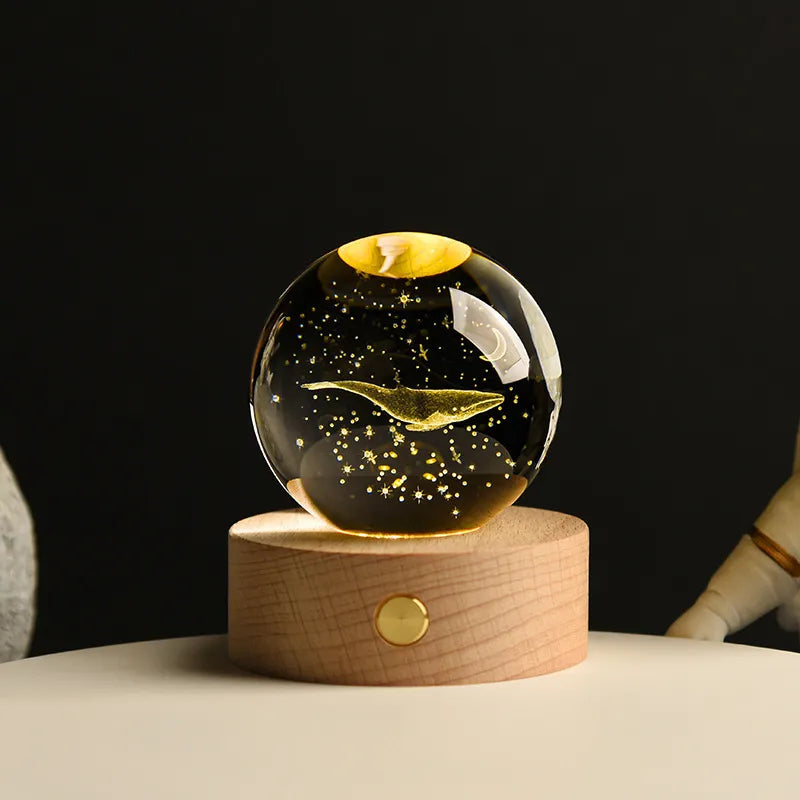 Skanto | Glowing 3D Crystal Night Light – Unique Gifts for All Occasions