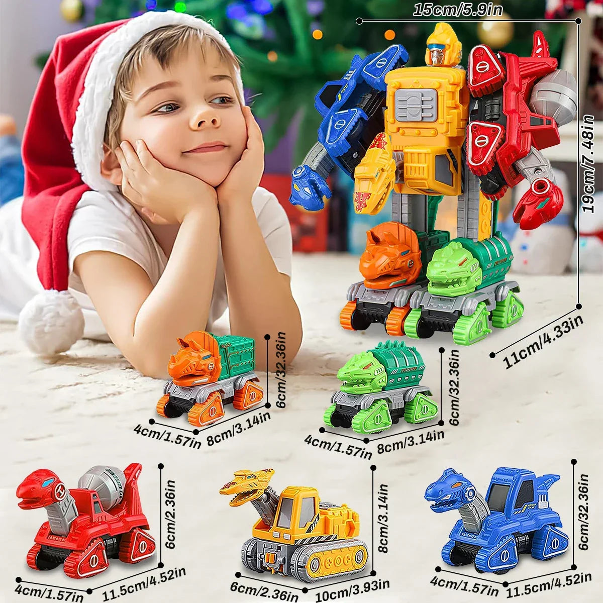 BowLift | 5in1 Transformer Car Play Set