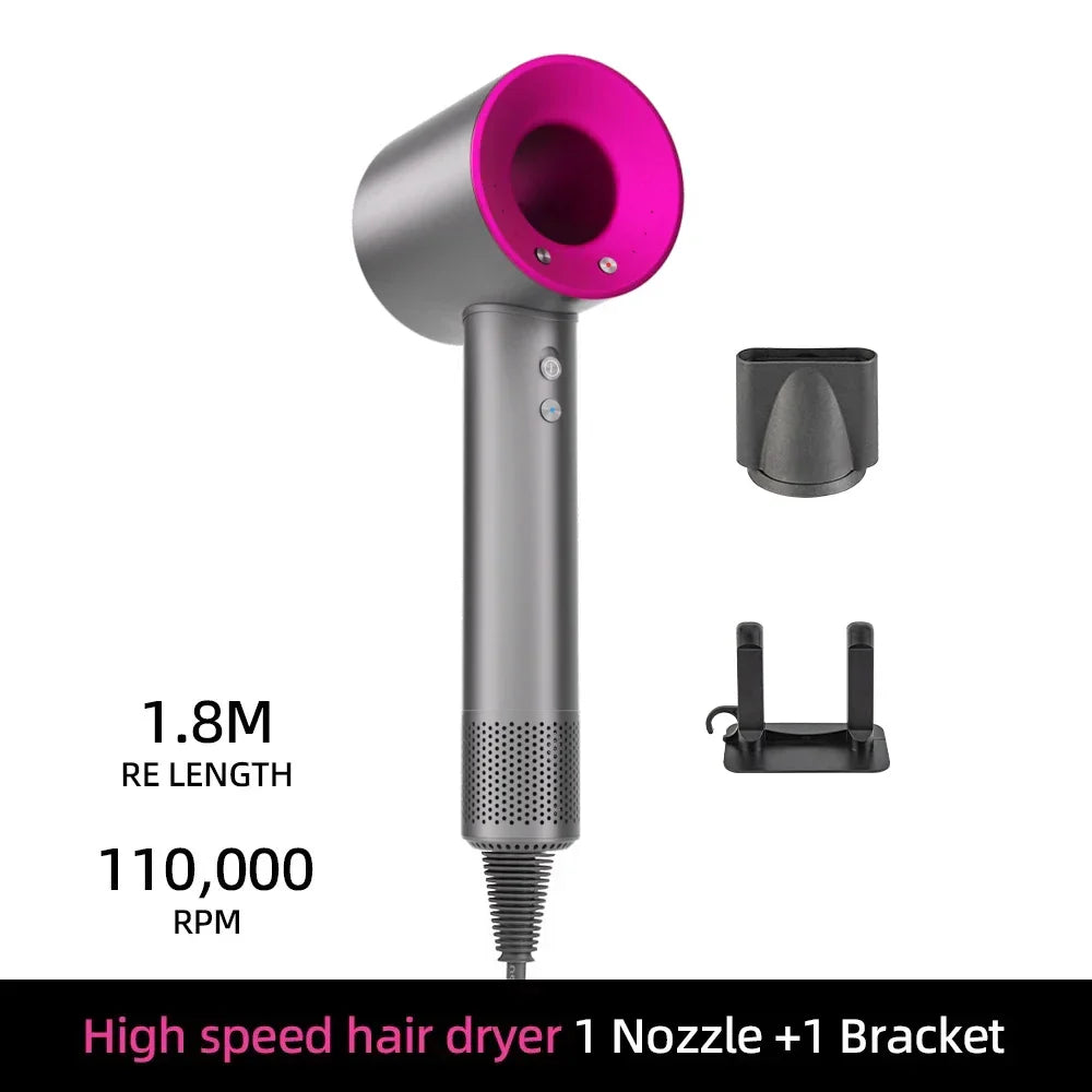 Skanto | Ion Hair Dryer | 200 Million Negative Ions | Intelligent Temperature Control | 110,000 RPM