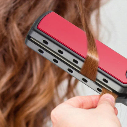 BowLift | Straightener TITANEA PRO | Width Nano-Titanium plates | 50–249 °C | LED display & Dual voltage | 25×4.3×3.5 cm