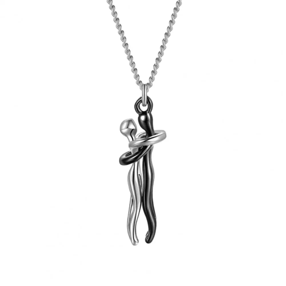 BowLift | Love Forever Hug Cute Couple Necklace