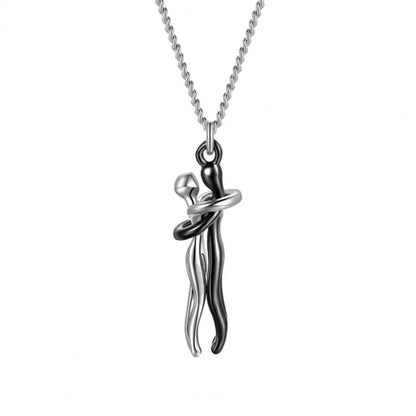 Skanto | Love Forever Hug Sweet Couple Necklace