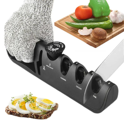 Skanto | 4-in-1 Professional Knife Sharpener (1+1 Free) - EdgeSharp