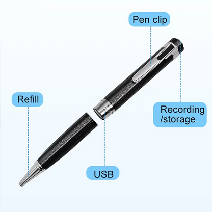 Skanto | Portable Digital Voice Recorder and MP3 Player with High-Quality Audio, Multiple Storage Options