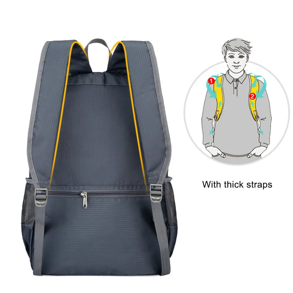 Karnz | Trekparo Foldable Backpack | 30L Ultralight & Waterproof | For Hiking, Camping & Travel | Unisex Daypack