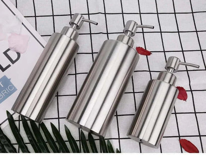 Kalsten | Elegant Stainless Steel Hand Pump Soap Dispenser 250ml/350ml/550ml