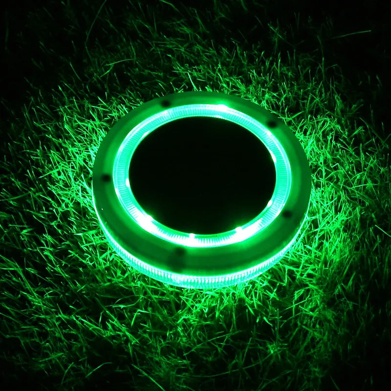 BowLift | AquaGlow Solar Pool Light | Floating & Waterproof | Blue LED | 11.6×2.5 cm