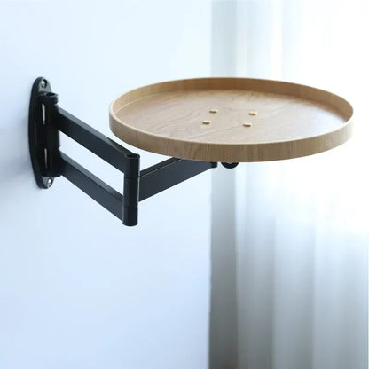 Telescopic coffee wall-mounted mini table