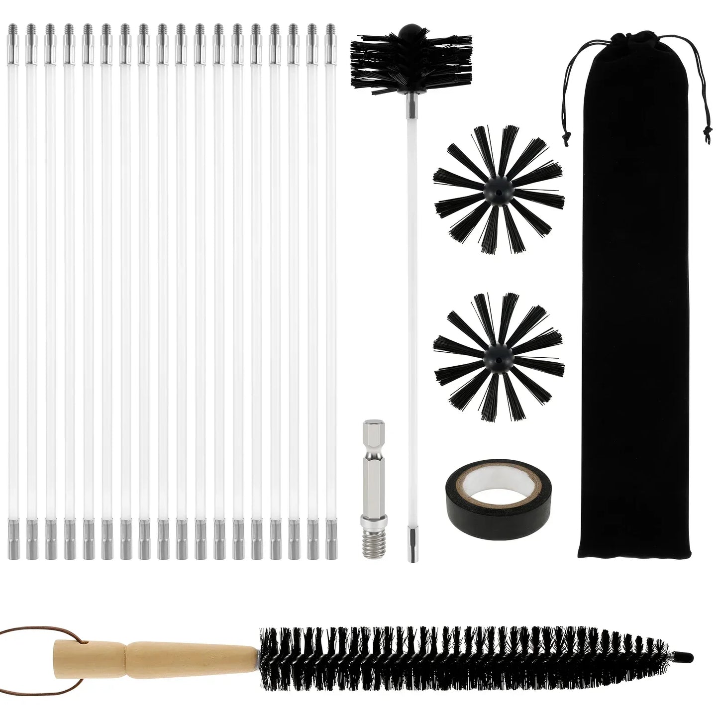 Skanto | Chimney Cleaning Brush Set