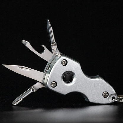 Skanto | 6-in-1 Stainless Steel Adventure Pro Keychain Tool