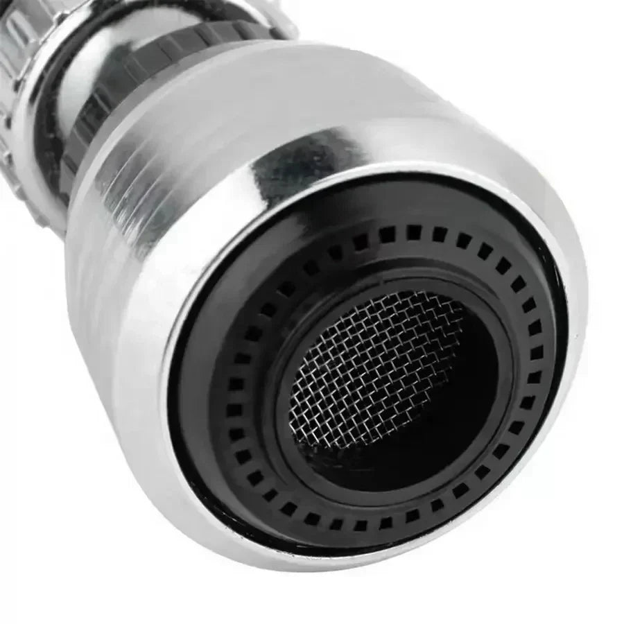 AquaFlex Steel – Stainless Steel Faucet Extender with 360° Rotation and Water-Saving Function Skanto
