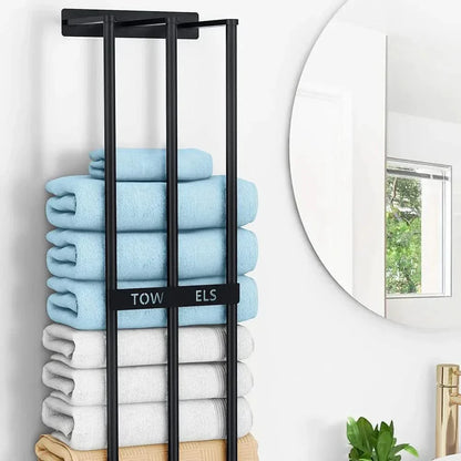 Skanto | Towel Holder - Space-Saving Towel Rack
