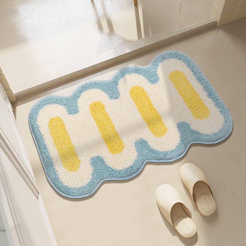 Geometric Tufted Bath Mat | Skanto