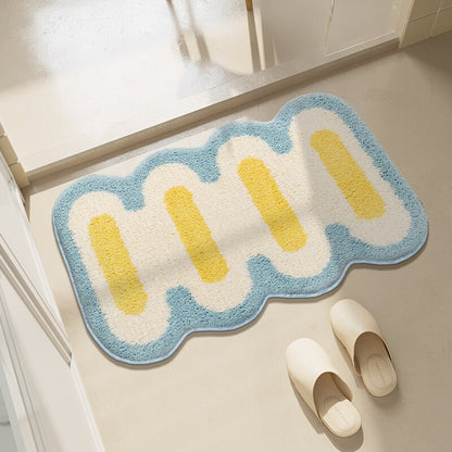 Geometric Tufted Bath Mat | Skanto