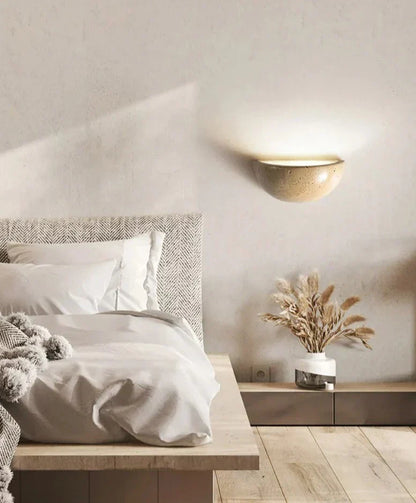 Skanto | SabiGlow - Organic Stone Wall Light