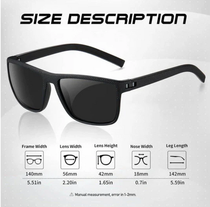 BowLift | ZichtZeker 3-Piece Set Polarized Sunglasses – UV400 Protection & Comfort