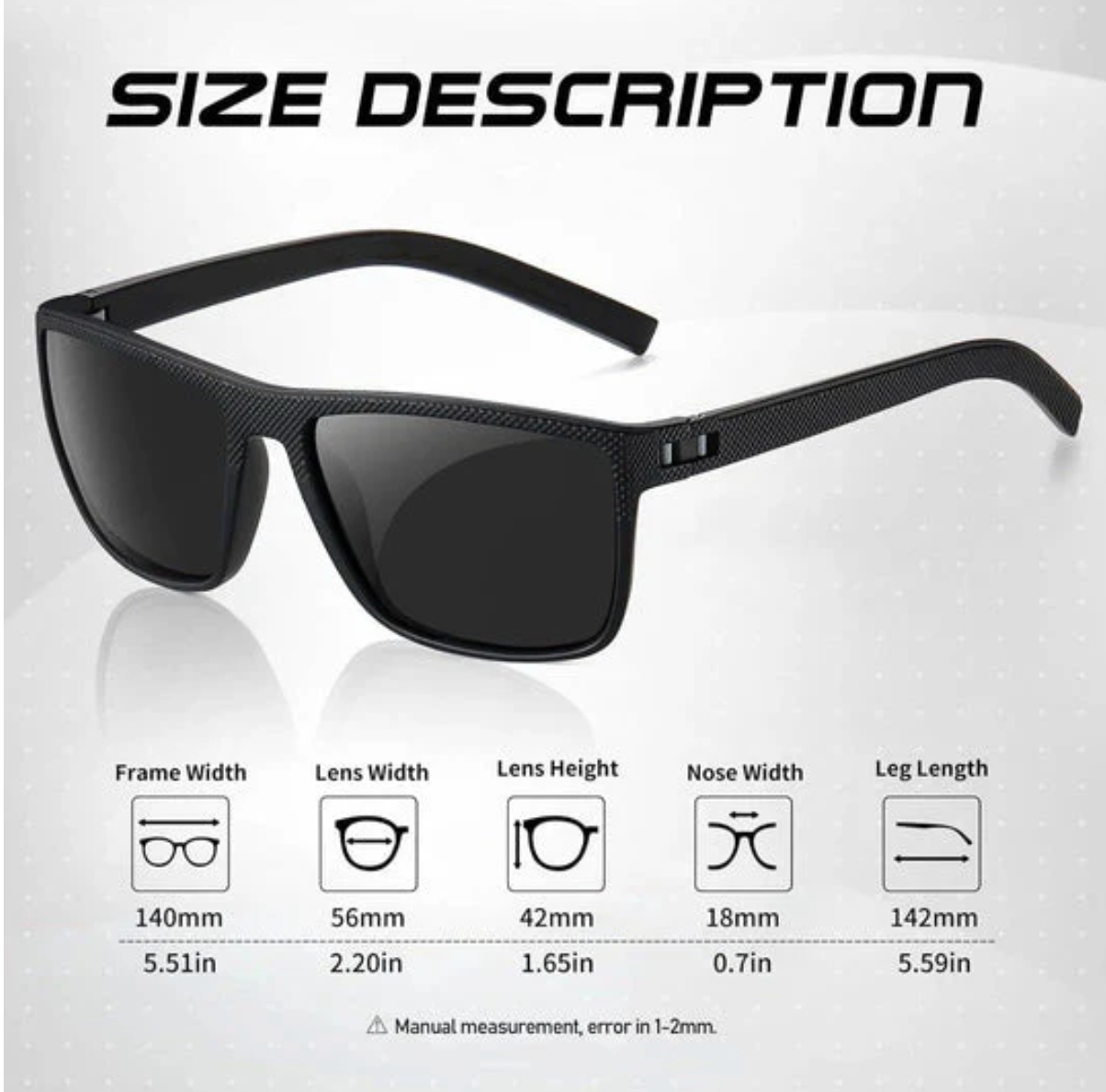 ZichtZeker 3-piece Set Polaroid Sunglasses – UV400 Protection & Comfort | Karnz