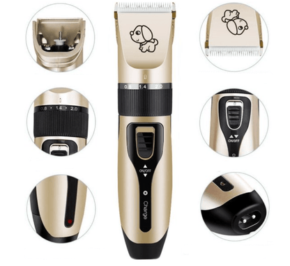 Skanto | Professional Dog Trimmer with Brush for All Coat Types