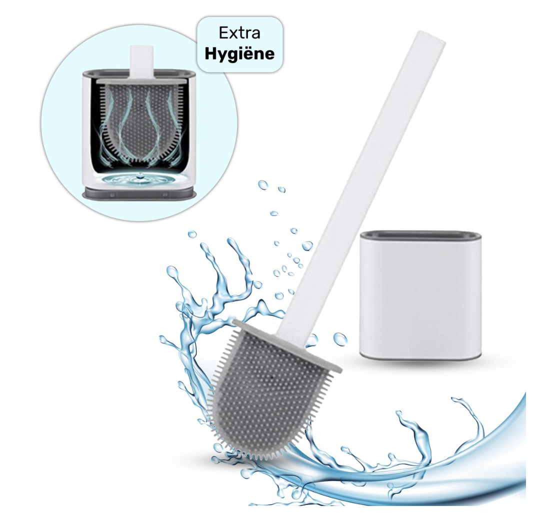 BowLift | FlexiClean Toilet Brush – Hygienic Silicone Design for Easy Cleaning