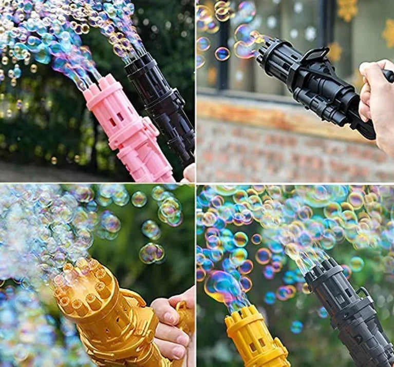 BowLift | Bubble Machine – Electric Gun for Hundreds of Bubbles