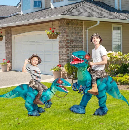 Skanto | Ride-On Inflatable Dinosaur Costume for Kids – Fun Party Outfit for Parties & Halloween