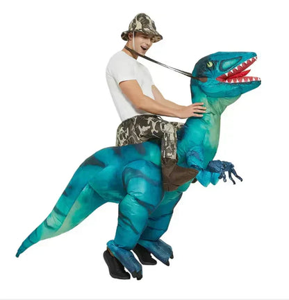 Skanto | Ride-On Inflatable Dinosaur Costume for Kids – Fun Party Outfit for Parties & Halloween